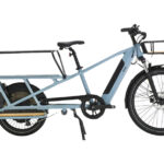 Btwin Elops R500E Microshift 8V 26/20'' 672 Wh Bleu 2022