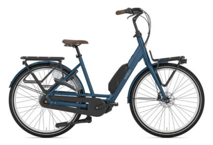Gazelle Bloom C7 HMS Single Speed 630 Wh Bleu Mallard 2022