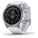 Garmin Epix Pro Gen 2 Sapphire Titane 51mm Blanc Argent