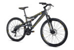 Moma Bikes EQX 26 5.0 Aluminium. SHIMANO 24V Freins a Disque Double Suspension – Image 2
