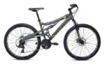 Moma Bikes EQX 26 5.0 Aluminium. SHIMANO 24V Freins a Disque Double Suspension – Image 3