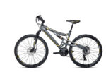 Moma Bikes EQX 26 5.0 Aluminium. SHIMANO 24V Freins a Disque Double Suspension – Image 4